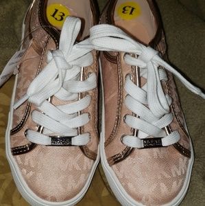 NWT Michael Kors Toddler Girls casual  sneakers